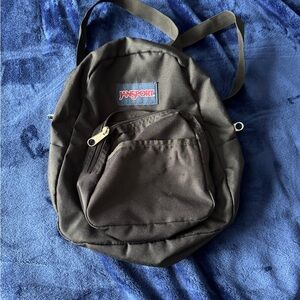 Mini JanSport Black Backpack